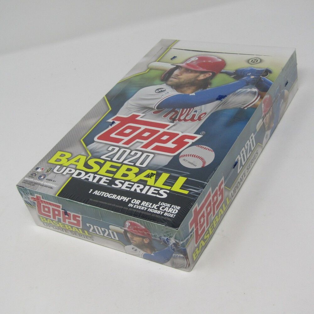 2020 Topps Baseball Update Series Hobby Box Factory Sealed Bryce Harper MLB